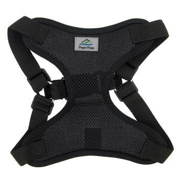 Wrap and Snap Choke Free Dog Harness - Black