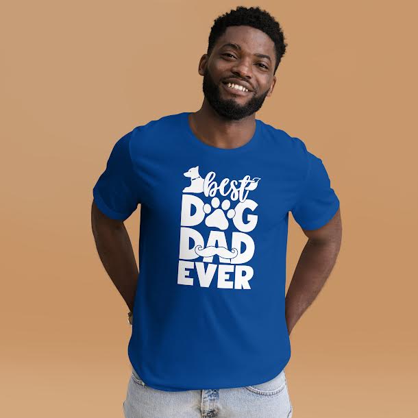 T-Shirts for Men - Best Dog Dad Ever