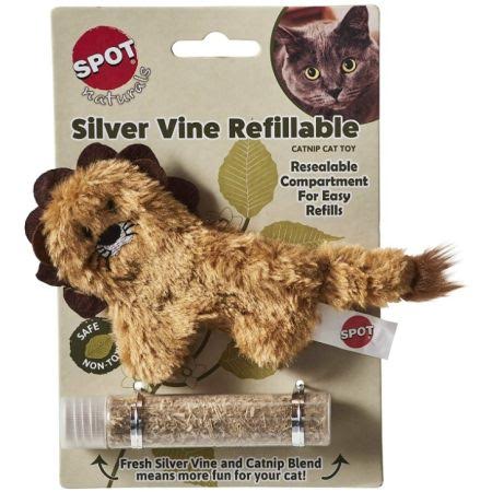 Spot Silver Vine Refillable Cat Toy Assorted Characters