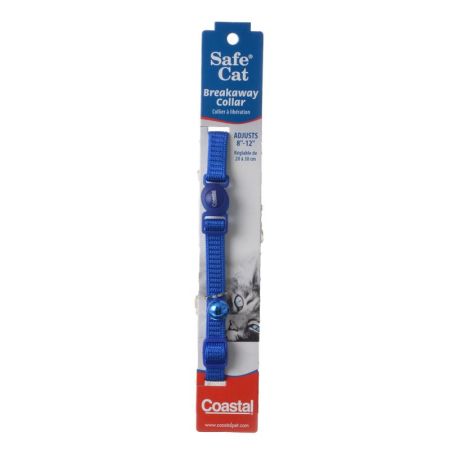 Coastal Pet Safe Cat Nylon Adjustable Breakaway Collar Blue