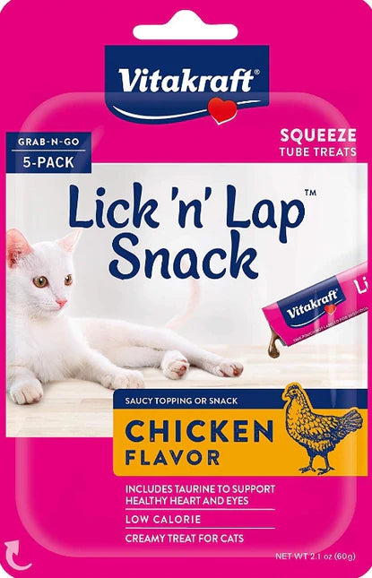 Vitakraft Lick N Lap Snack Chicken Cat Treat